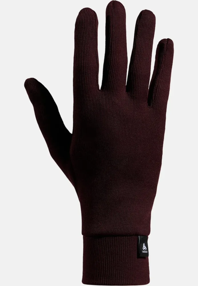Odlo Active Warm Handschuhe - Wandern, Ski & Snow - maron, XS