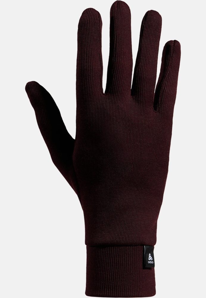 Odlo Active Warm Handschuhe - Wandern, Ski & Snow - maron, XL