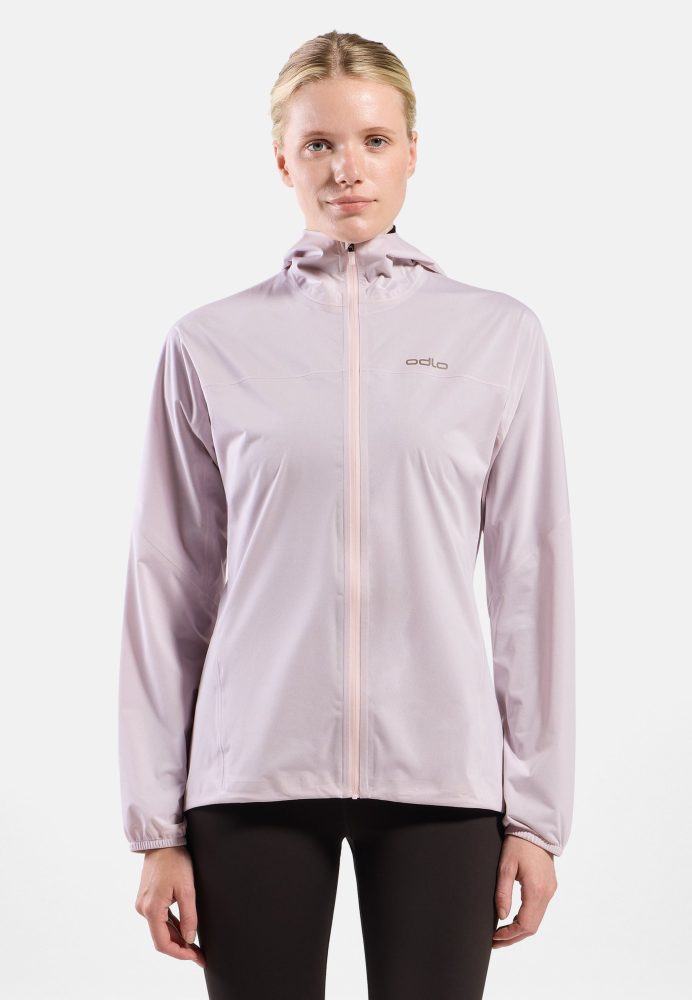 Odlo X-Alp Waterproof Laufjacke für Damen - Trail Running, Wandern - pink, XS