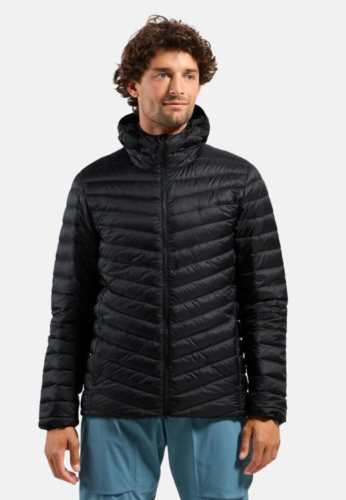 Odlo X-Alp Packable Down Isolationsjacke für Herren - Wandern, Ski & Snow - schwarz, S