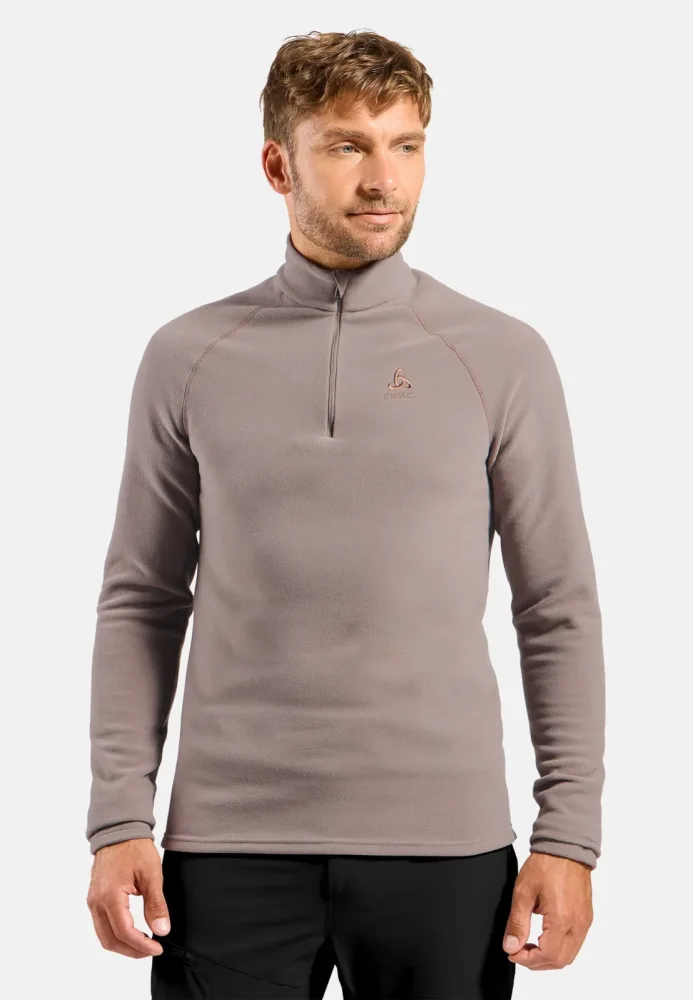Odlo Rigi Mid Layer Half-Zip für Herren - Wandern, Ski & Snow - beige, XXL