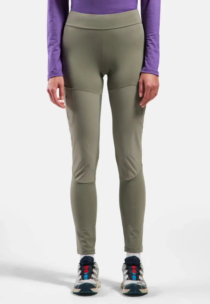 Odlo Ascent Wander-Tights für Damen - Wandern, Training - grün, L