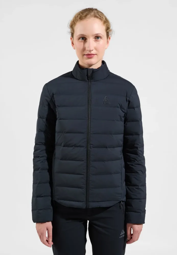 Odlo Ascent N-Thermic Hybrid Isolationsjacke für Damen - Casual Comfort - schwarz, M