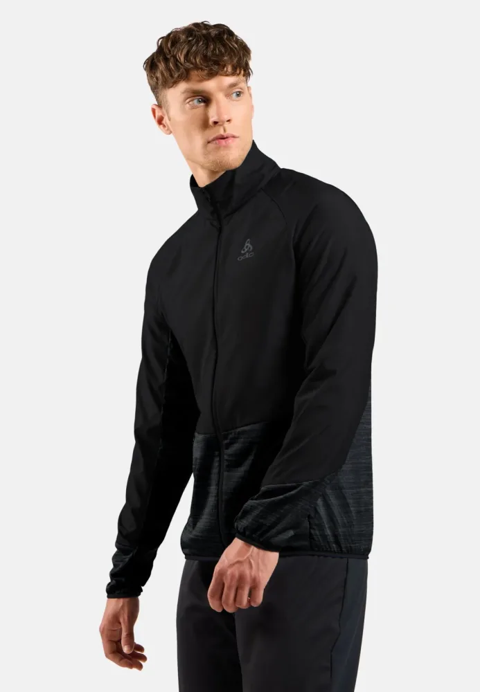 Odlo Essential Insulator Hybrid Laufjacke für Herren - Training, Running - schwarz, S
