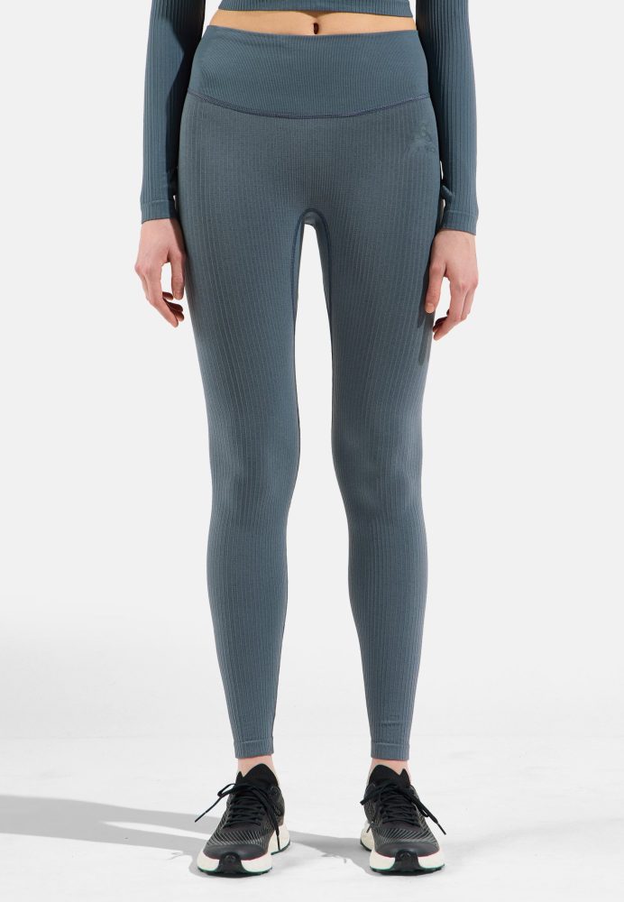 Odlo Active 365 Seamless Lauftights für Damen - Training, Running - grün, M