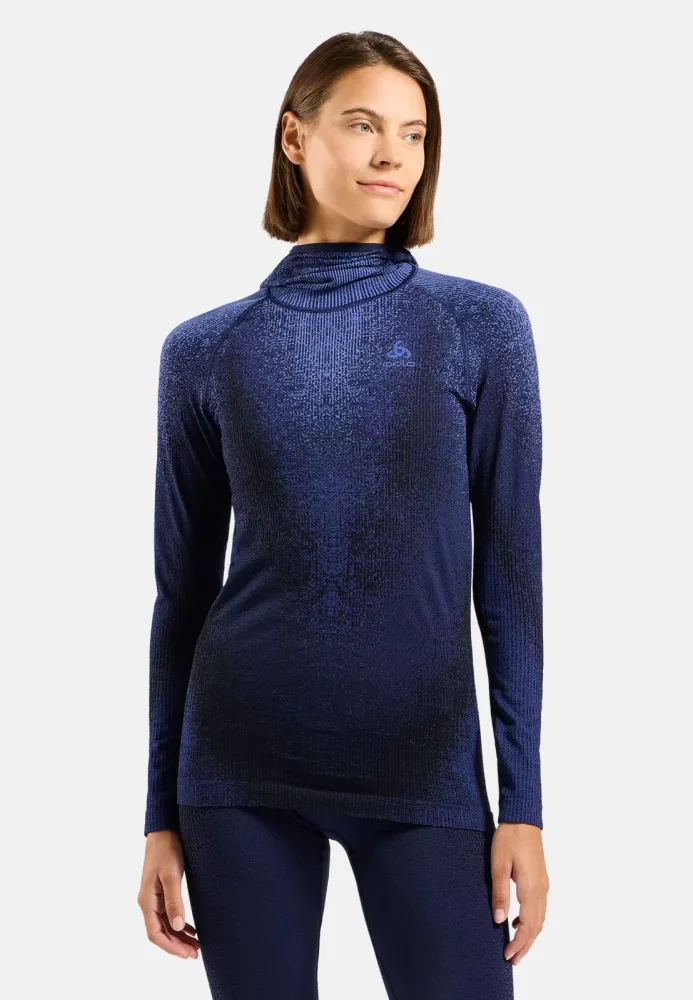 Odlo Damen Blackcomb Eco Facemask Longsleeve