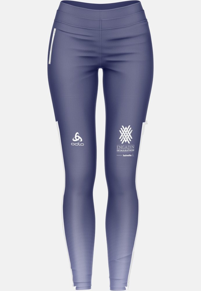 Odlo XC Performance Langlaufhose für Damen - Skilanglauf - lila, L