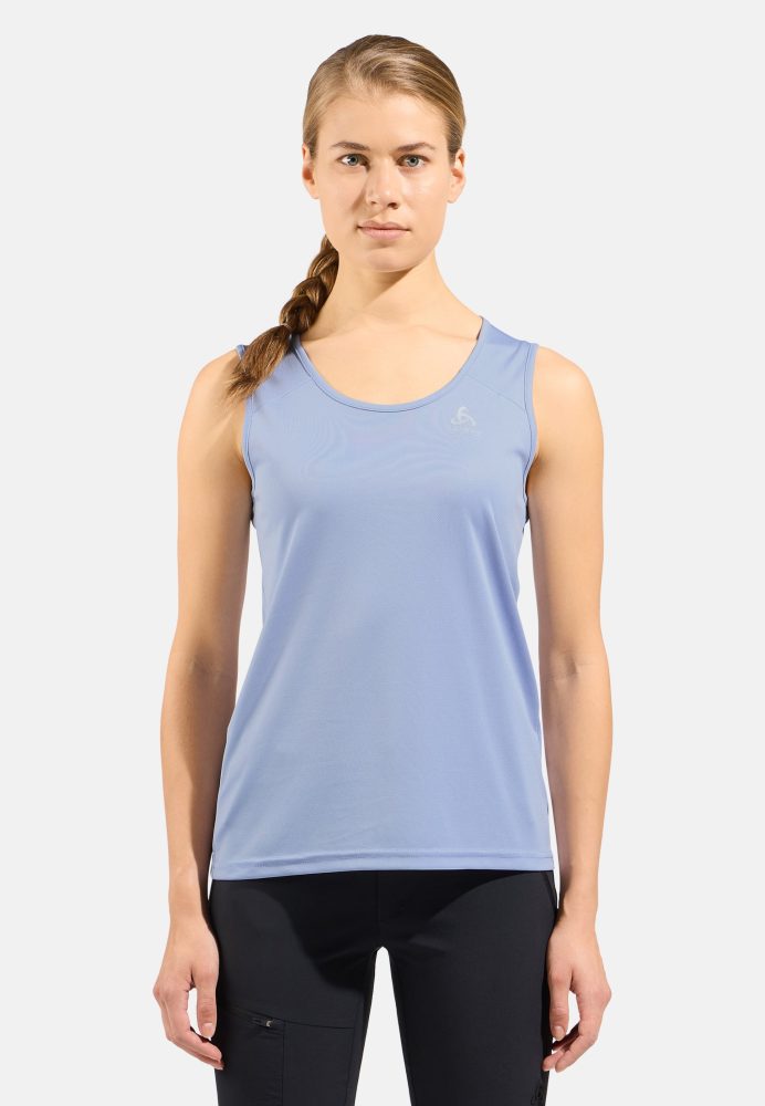 Odlo Cardada Tank für Damen - Wandern, Casual Comfort - blau, XS