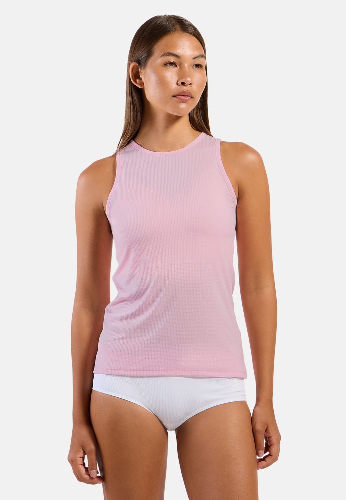 Odlo Active Light Base Layer Tank für Damen - Wandern, Training - pink, M