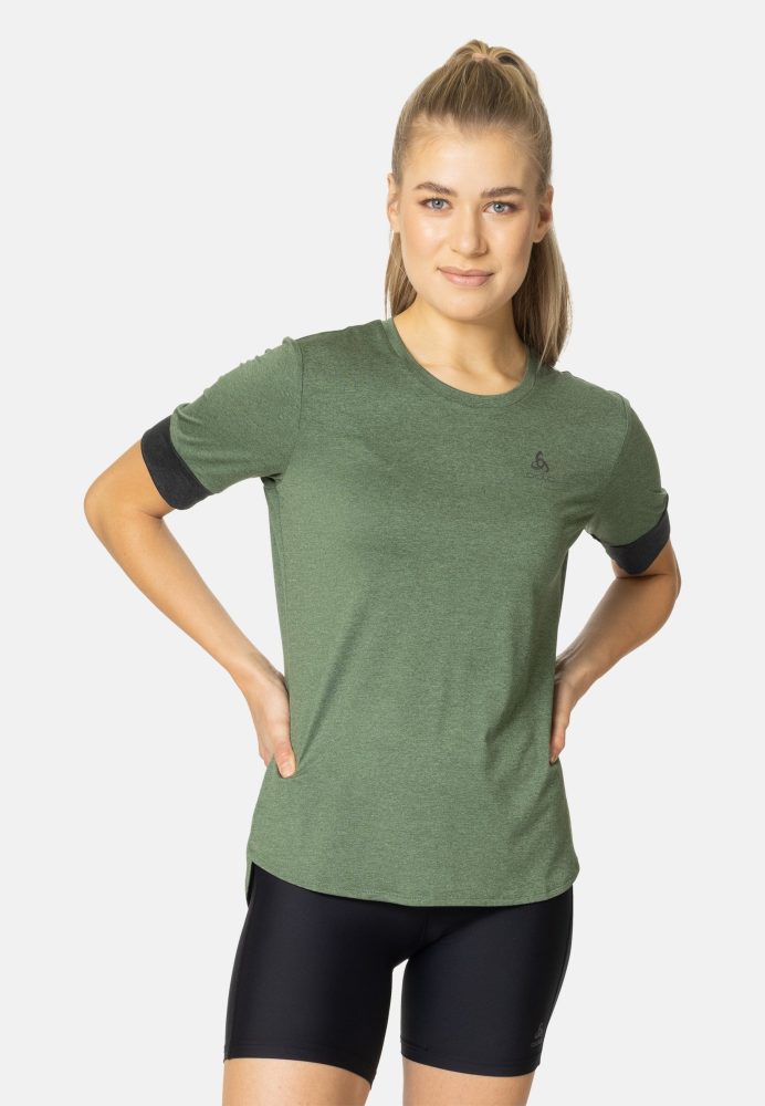 Odlo Ride 365 Radshirt für Damen - Commuting - grün, S