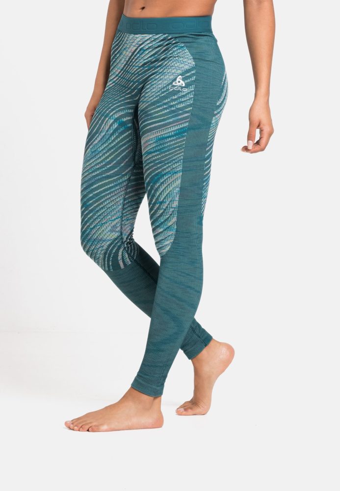 Odlo Blackcomb Base Layer Tights für Damen -  - grün, XS