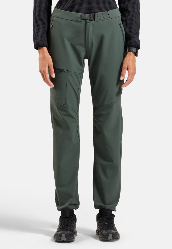Odlo Ascent Hose für Damen - Wandern - grün, 44