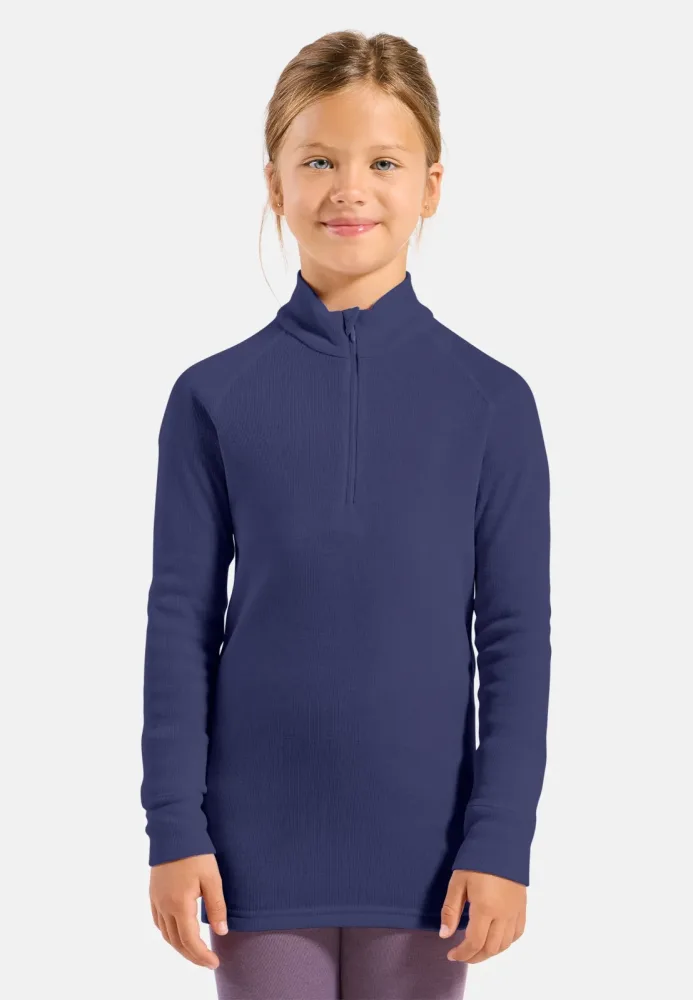 Odlo Kinder Active Warm Turtle Half Zip Longsleeve