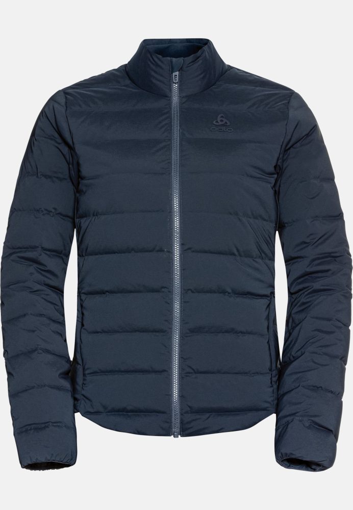 Odlo Ascent N-Thermic Hybrid Isolationsjacke für Damen - Casual Comfort - blau, XS