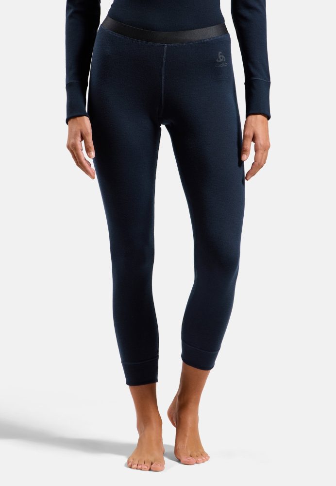 Odlo Merino 260 Base Layer Tights für Damen - Wandern, Ski & Snow - marineblau, XS