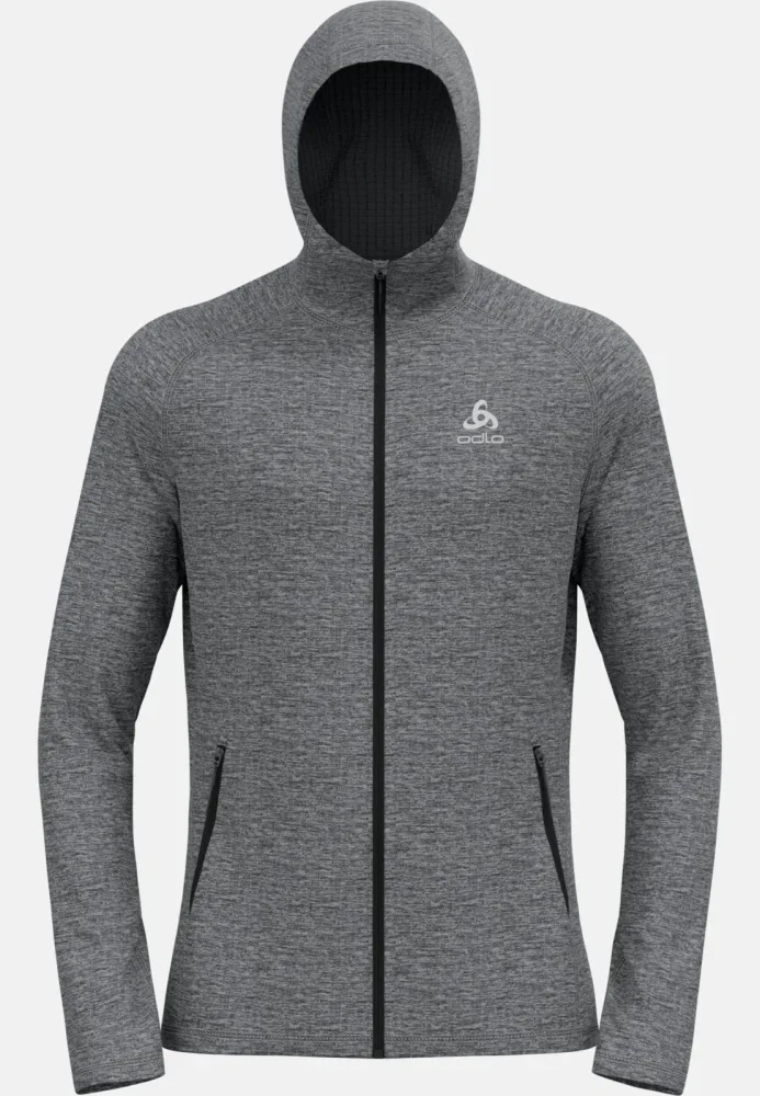Odlo Tencia Hoodie Full-Zip für Herren - Wandern - grau, XXL