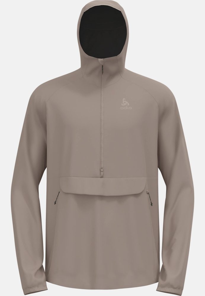 Odlo Zeroweight Pro Windproof Anorak Langlaufjacke für Herren - Skilanglauf - beige, XL