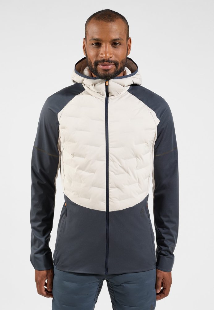 Odlo Zeroweight Insulator Laufjacke für Herren - Skilanglauf, Running - grau, S