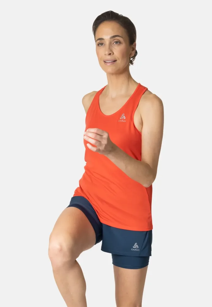 Odlo Essential Lauf-Tank für Damen - Training, Running - rot, XS