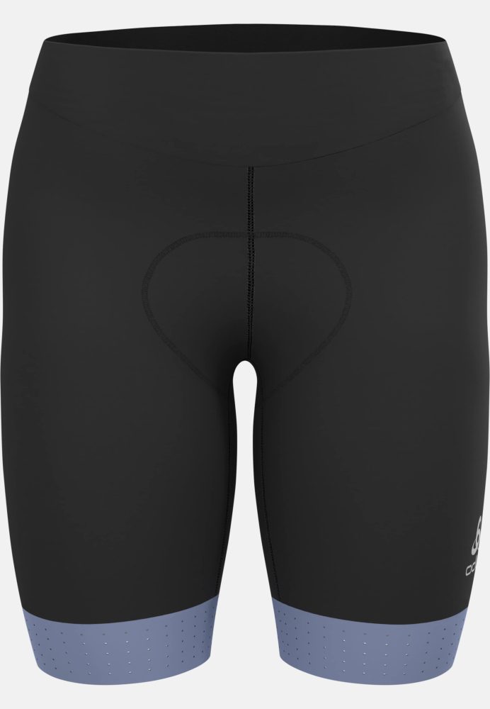 Odlo Zeroweight Kurze Radtights für Damen - Radsport - schwarz, XS