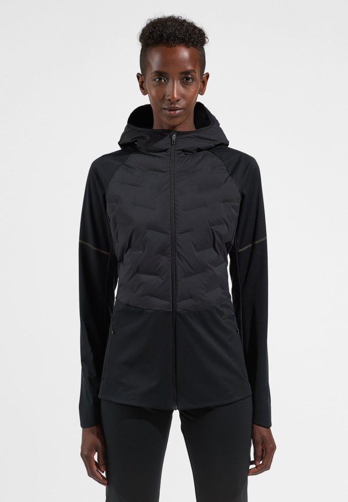 Odlo Zeroweight Insulator Laufjacke für Damen - Skilanglauf, Running - schwarz, XS