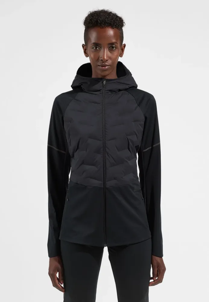 Odlo Zeroweight Insulator Laufjacke für Damen - Skilanglauf, Running - schwarz, XS