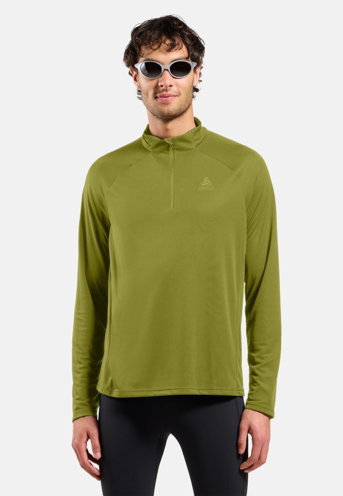 Odlo Essential Half-Zip Lauf-Mid Layer für Herren - Running - , XL