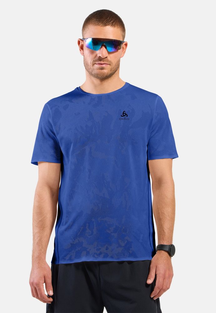Odlo Herren Zeroweight Engineered Chill-Tec T-Shirt
