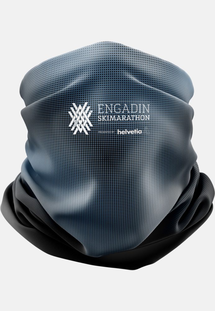 Odlo Odlo x Engadin Skimarathon Langlauf-Schlauchschal - Skilanglauf - blau, OneSize