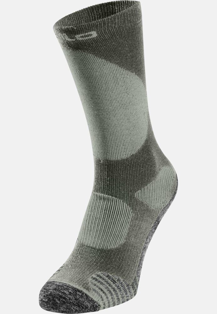 Odlo Active Warm Element Skisocken für Kinder - Ski & Snow - grün, 34-36