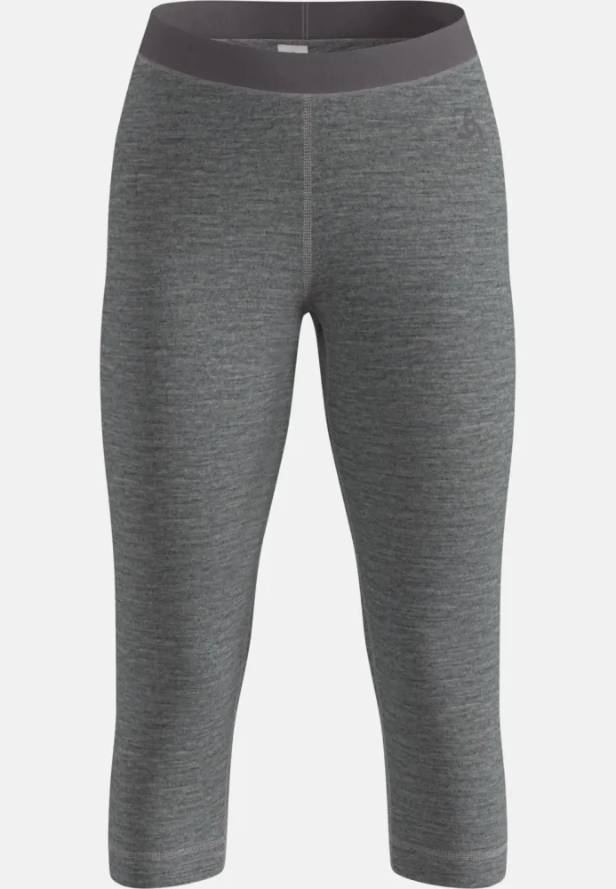 ODLO Damen Hose Merino 200 3/4 grau | M