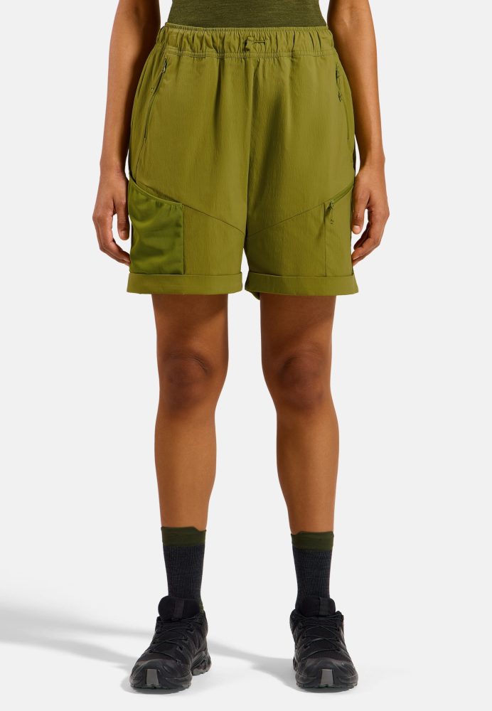 Odlo Essential Cargo Baggy Shorts für Damen - Wandern, Casual Comfort - , XS
