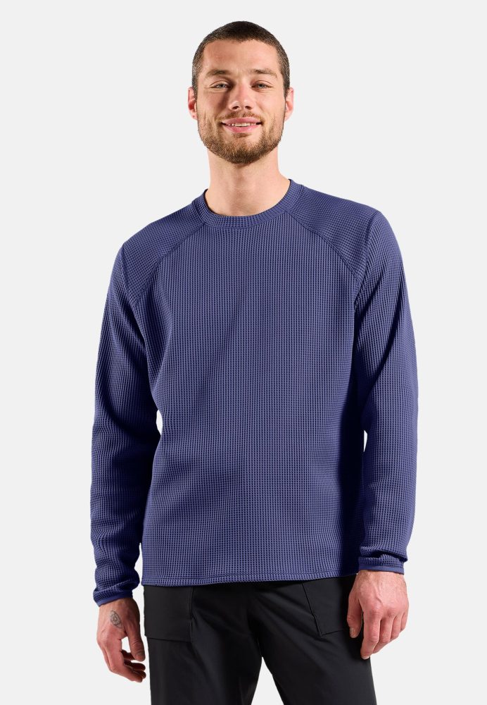 Odlo Cubic Mid Layer für Herren - Wandern, Training - lila, L