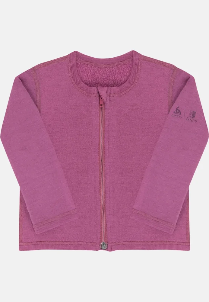Odlo Espeland Merino 250 Mid Layer Jacke - Abenteuer & Komfort - pink, 68