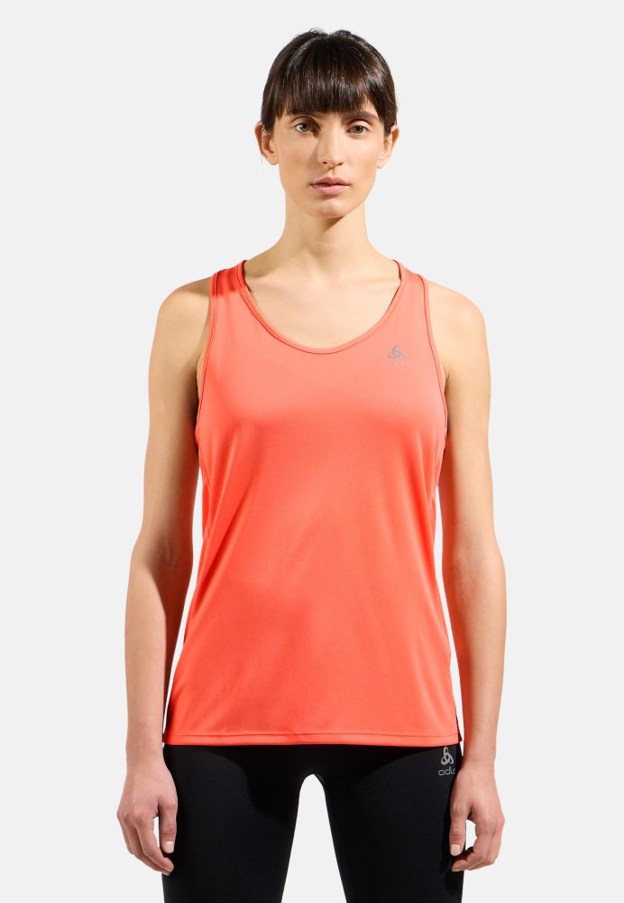 Odlo Essential Lauf-Tank für Damen - Training, Running - rot, S