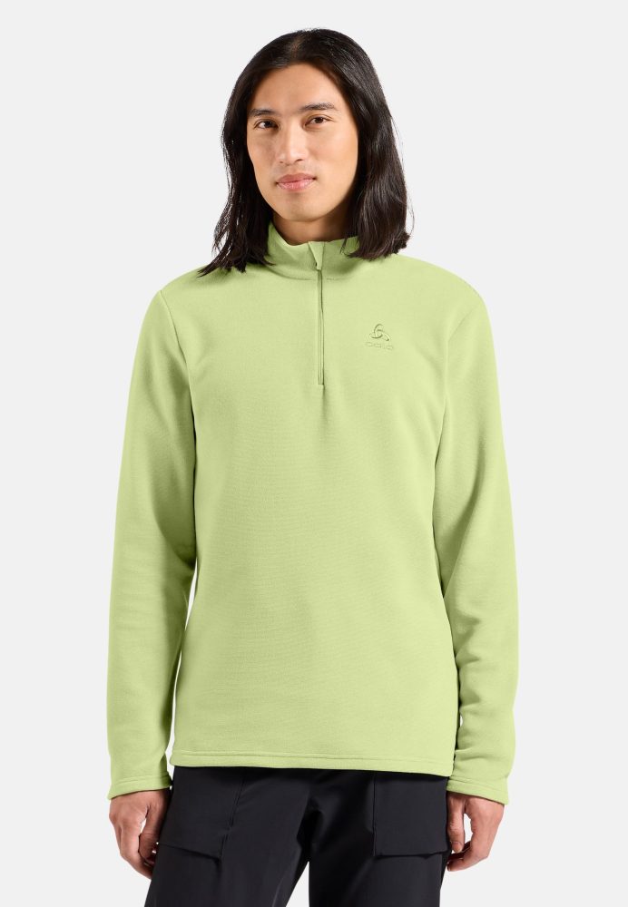 Odlo Roy Mid Layer Half-Zip für Herren - Wandern, Ski & Snow - grün, M