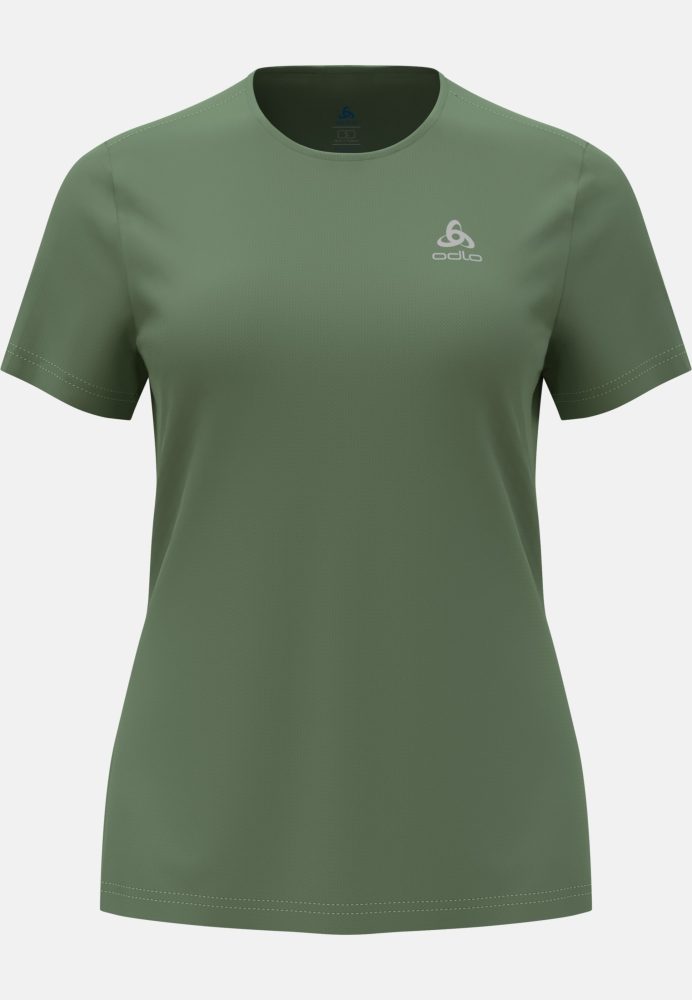 Odlo Cardada T-Shirt für Damen - Wandern, Casual Comfort - grün, S
