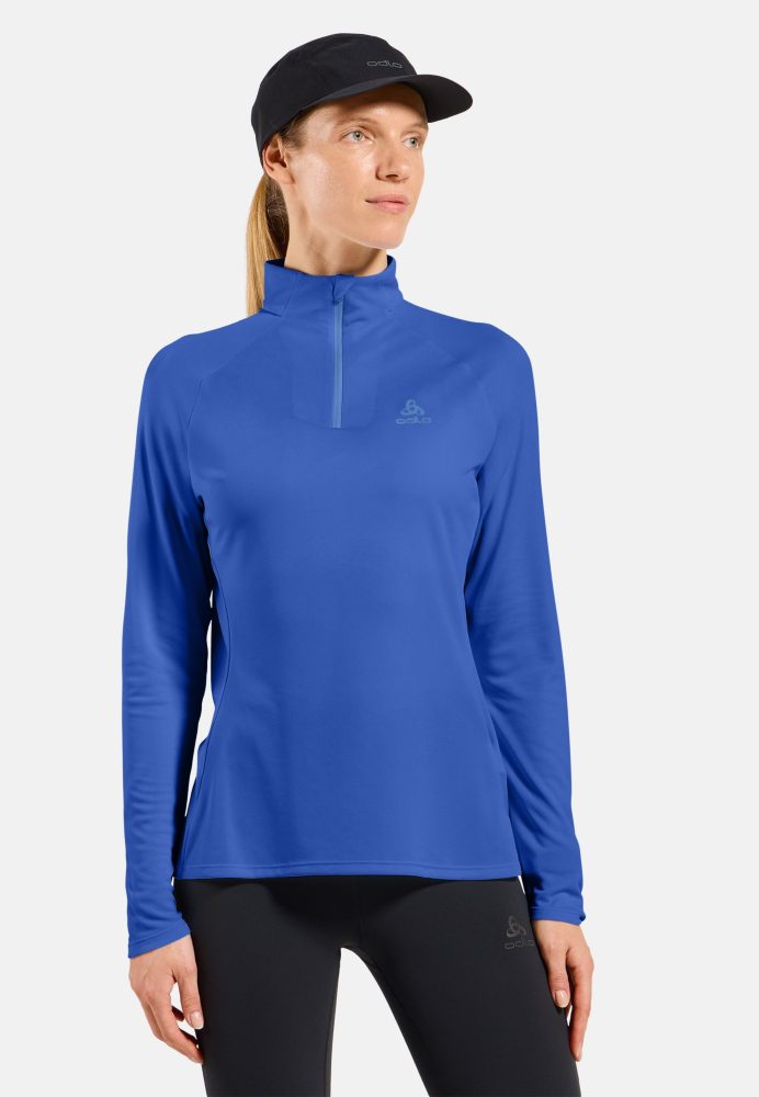 Odlo Essential Half-Zip Lauf-Mid Layer für Damen - Running - , XS