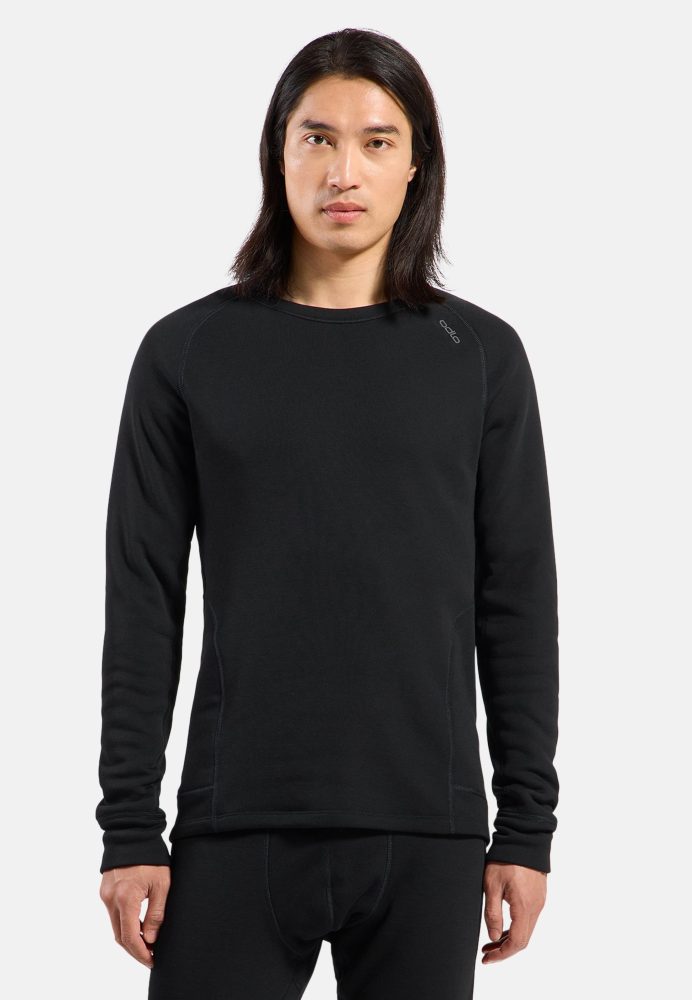 Odlo Active X-Warm Base Layer Shirt für Herren - Wandern, Ski & Snow - schwarz, XXL