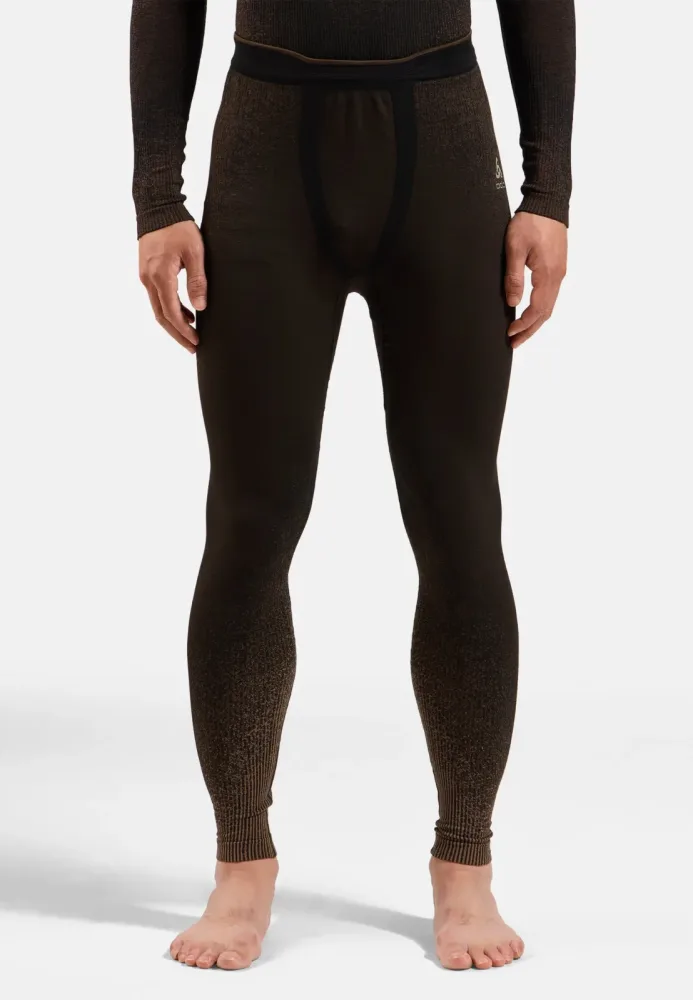 Odlo Blackcomb Base Layer Tights für Herren - Skilanglauf, Ski & Snow - maron, XXL