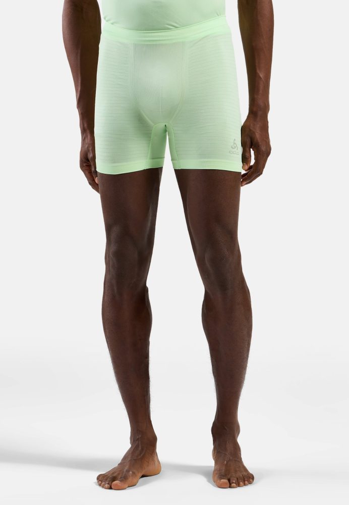 Odlo Performance X-Light Boxershorts für Herren - Wandern, Training - grün, M