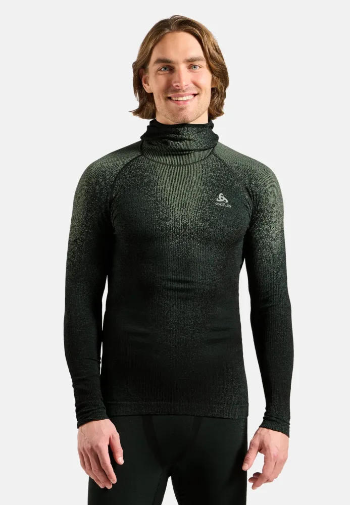 Odlo Herren Blackcomb Eco Facemask Longsleeve