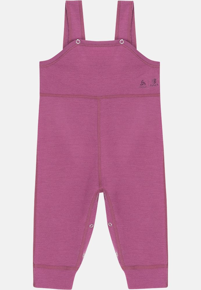 Odlo Espeland Merino 200 Latzhose - Abenteuer & Komfort - pink, 56