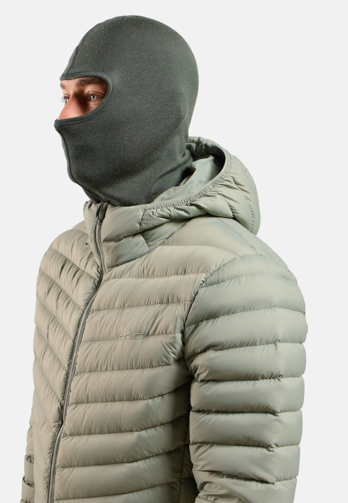 Odlo Merino Warm Gesichtsmaske - Wandern, Ski & Snow - grün, OneSize