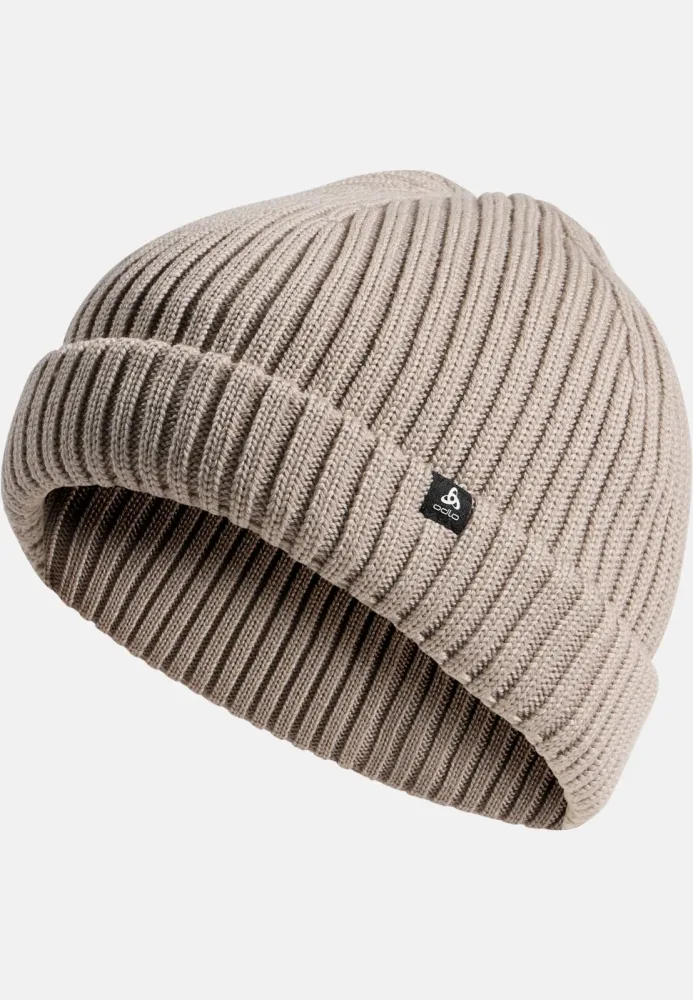 Odlo Merino Warm Heavy Knit Mütze - Wandern, Ski & Snow - beige, OneSize