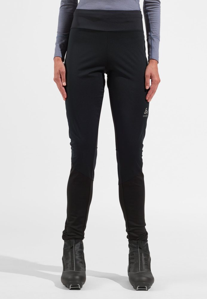 Odlo Langnes Langlaufhose für Damen - Skilanglauf - schwarz, XS