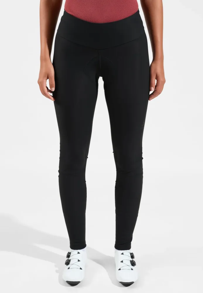 Odlo Zeroweight Warm Radtights für Damen - Radsport - schwarz, XL