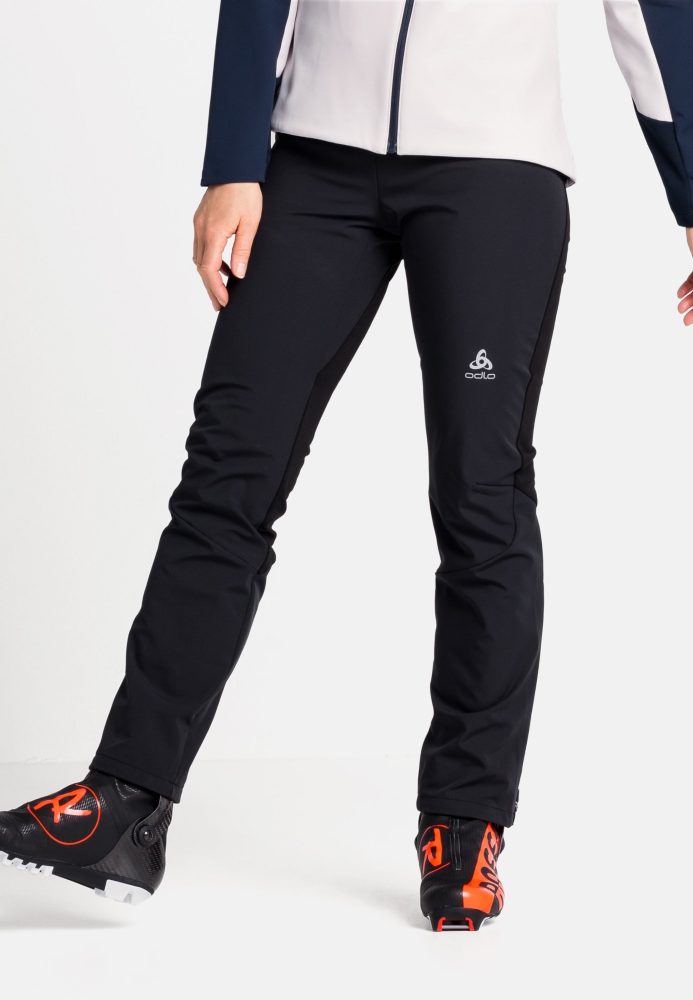 Odlo Engvik Langlaufhose für Damen - Skilanglauf - schwarz, M