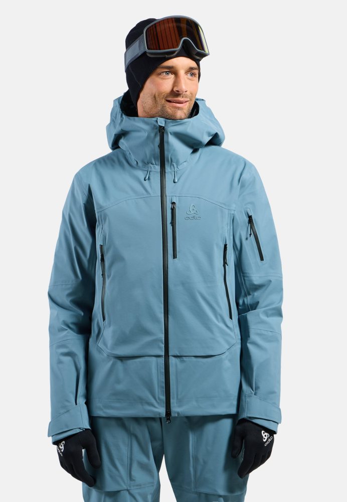 Odlo X-Alp 3L Skijacke für Herren - Ski & Snow - blau, L