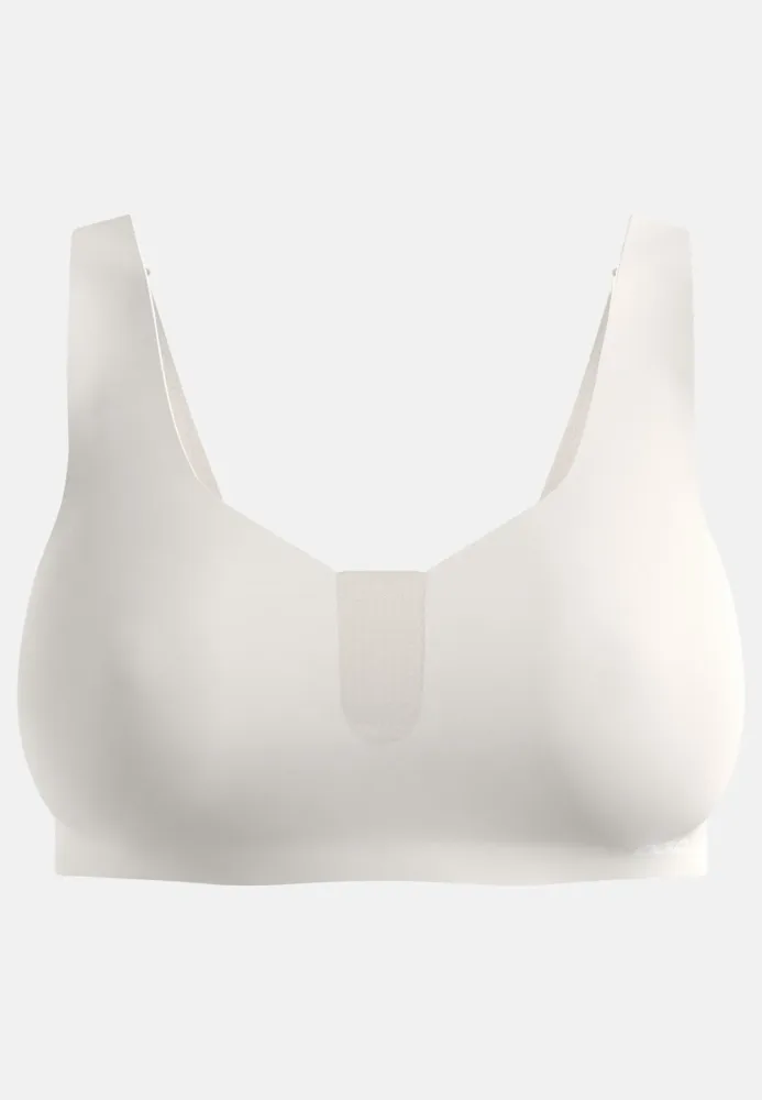 Odlo Gepolsterter High Sport-BH 2.0 für Damen - Wandern, Training - beige, 80A
